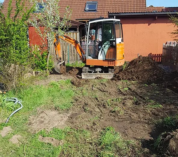Verwilderte Gärten aufräumen